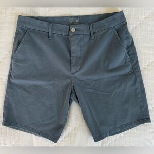 Joe’s Jeans Brixton Kinetic Shorts 32 Blue Stretch Cotton Modal Blend EUC